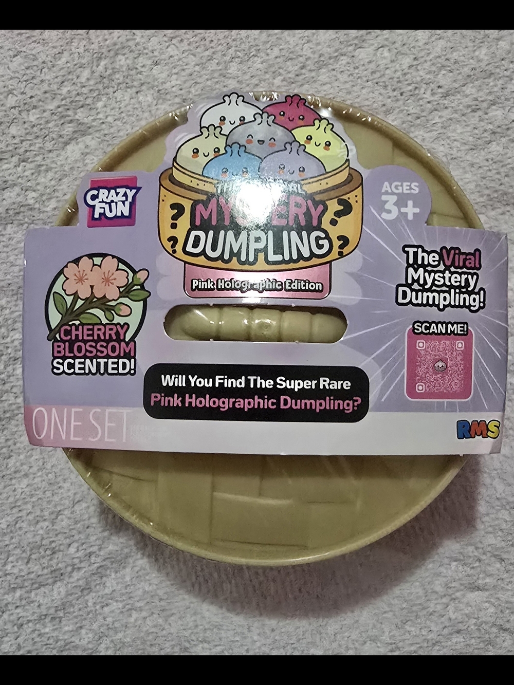 Original Mystery Dumpling - Cherry Blossom Scented Pink (Pink Holographic )